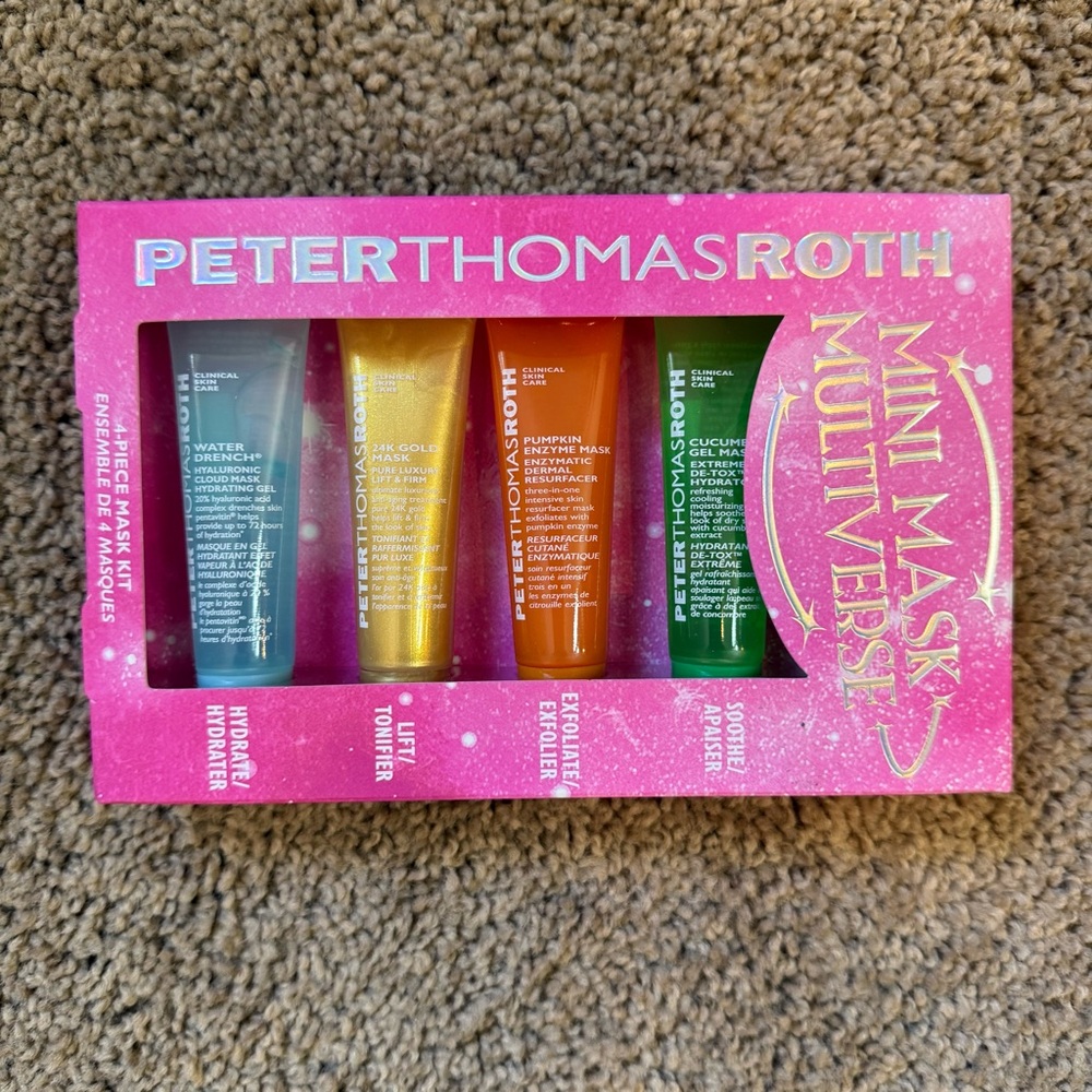 Peter Thomas Roth Mini Mask Multiverse 4-Piece Mask Set Skincare Gift
